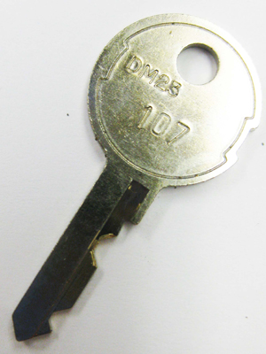 DKS-15B - KEY #107 (NEW STYLE) : 