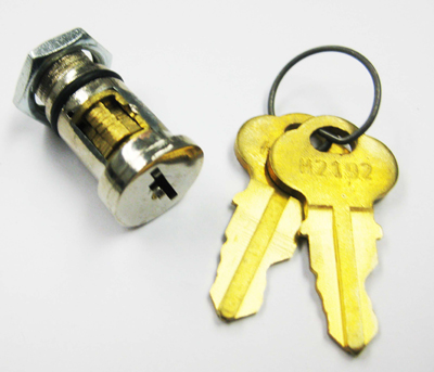 DKS-9A - KEY CYLINDER W/H2192 KEY : 