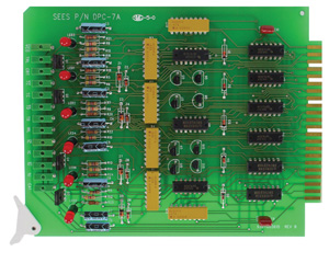 DPC-7A - BOARD,TOP & BOTTOM, 4 SLOT : 