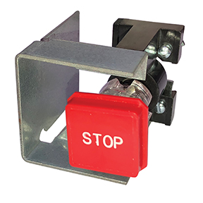 KB-1-STOP - PushButton Assy, Red Button : 