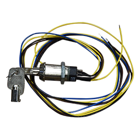 MIS-189G-B - Key Switch, 3 Postition Remova : 