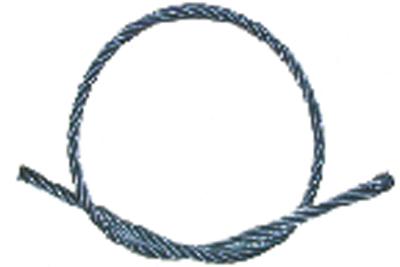 MIS-300 - AIR CORD, 1/8" GALV. MIL-83420 : 