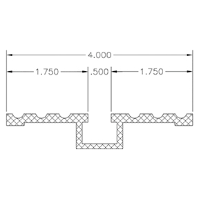 MIS-SILL-210 - ~ Sill, Car Single Speed, Center : 