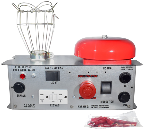 SEES-TOCI-001B - Top of Car Inspection Station 6V Bell, Mush StopSw : 