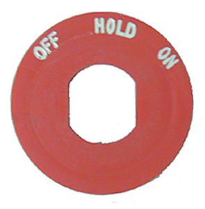 US-KS1-B - BEZEL, RND RED BLANK FOR KEY S : 